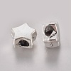 Tibetan Style Alloy European Beads X-TIBEB-Q054-20AS-NR-2
