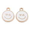 Alloy Enamel Pendants PALLOY-S192-04G-02-1