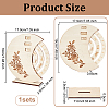 Wood Millennial Calendar Home Decorations FIND-WH0152-581-2