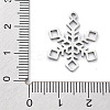 Christmas Theme Anti-Tarnish 304 Stainless Steel Pendants STAS-R003-04P-04-3