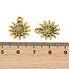 Tibetan Style Alloy Pendant Cabochon Settings LS-GLF1377Y-3
