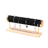 Velvet T Bar Bracelet Display Rack PW-WG82072-13-1