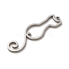 Non-Tarnish 304 Stainless Steel Pendants STAS-O005-09P-2