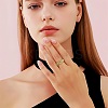 304 Stainless Steel Rotatable Finger Rings WG2DCA1-01-2