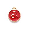 Alloy Enamel Pendants LS-X-ENAM-S124-01A-07G-2