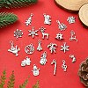100Pcs 20 Styles Tibetan Style Alloy Pendants FIND-YW0005-44-3