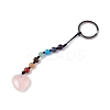 7 Chakra Gemstone Beads Keychain KEYC-F036-02C-1