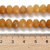 Natural Topaz Jade Beads Strands G-Z111-A06-03-6