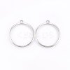 Tarnish Resistant 201 Stainless Steel Pendants X-STAS-E438-31P-1