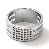Zinc Alloy Sewing Thimble Rings with Chinese Characters for Blessing TOOL-R026-05-1
