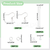 DIY Earring Making Finding Kit DIY-UN0005-35-3