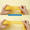 2 Rolls 2 Sizes Polyester Elastic Ribbon EW-TA0001-02B-4