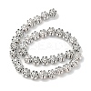 Tibetan Style Flower Alloy Bead Strands TIBEB-O007-13-NR-3