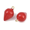 Brass Enamel Pendants KK-I358-070G-02-2