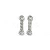 304 Stainless Steel Twisted Bar Connrctor Charms STAS-L300-002P-1