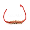Chinese Fortune Coins Feng Shui Coins Link Bracelet BJEW-WH0011-12-2