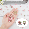Synthetic Ocean White Jade(Rain Flower Stone) Beads Strands G-AR0003-20-2