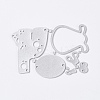 Carbon Steel Cutting Dies Stencils DIY-L024-17-2