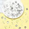 DIY Heart Dangle Earring Making Kits DIY-FS0009-18-7