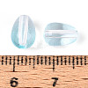 Baking Paint Transparent Glass Beads DGLA-N014-10H-3
