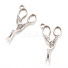 Tibetan Style Alloy Pendants X-TIBEP-Q002-11AS-RS-1