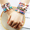 Handmade Polymer Clay Bead Strands CLAY-CJC0001-01B-5