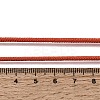 2.5MM Adjustable Braided Nylon Cords Necklace Making FB-CBAA152-02G-38-3