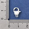 Heart Brass Lobster Claw Clasps KK-Z147-16S-3