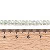 Electroplate Glass Beads Strands GLAA-Q105-03-03-4