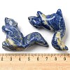 Natural Sodalite Carved Healing Squirrel Figurines DJEW-D012-01C-3