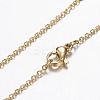 304 Stainless Steel Pendant Necklaces NJEW-P134-07-5