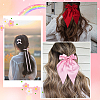 6 Styles Bowknot Polyester Hair Barrettes PHAR-SP0001-22B-7