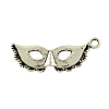 Tibetan Style Alloy Pendants TIBEP-A12590-AS-RS-1