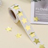 Metallic Foil Star Shape Paper Sticker Labels LS-DIY-E023-03-5