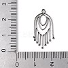201 Stainless Steel Filigree Pendants LS-STAS-K298-05P-3