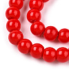Opaque Solid Color Glass Beads Strands LS-GLAA-T032-P10mm-04-2