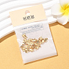 SHEGRACE Brass Folding Crimp Ends XGRQ1U211-366G-6