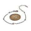 Rack Plating Brass Link Chain Bracelets for Women BJEW-G735-03P-5