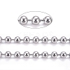 304 Stainless Steel Ball Chains CHS-F009-01D-P-1