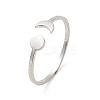 Non-Tarnish 304 Stainless Steel Open Cuff Rings X-RJEW-Q808-01A-P-1