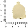 Brass Enamel Pendants KK-F886-01G-07-3