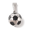 304 Stainless Steel Pendants STAS-S001-06P-E-1