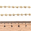 2.5MM Brass Ball Chain Necklaces for Women NJEW-F353-02G-5