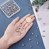70Pcs 7 Style 304 Stainless Steel Lobster Claw Clasps STAS-PH0001-45-5