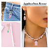 48Pcs 12 Styles Luminous Resin Pendants JACR-TA0001-02-8