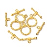 Tibetan Style Alloy Toggle Clasps TIBE-EA9138Y-G-FF-3