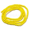 Opaque Glass Beads Stands EGLA-A035-P3mm-D04-4