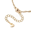 2Pcs 2 Colors 304 Stainless Steel Singapore Chain Bracelet Making AJEW-JB01306-4
