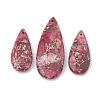 Natural Regalite/Imperial Jasper/Sea Sediment Jasper Pendants G-S328-003Q-1