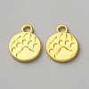 Tibetan Style Alloy Pendants PALLOY-WH0048-03G-1